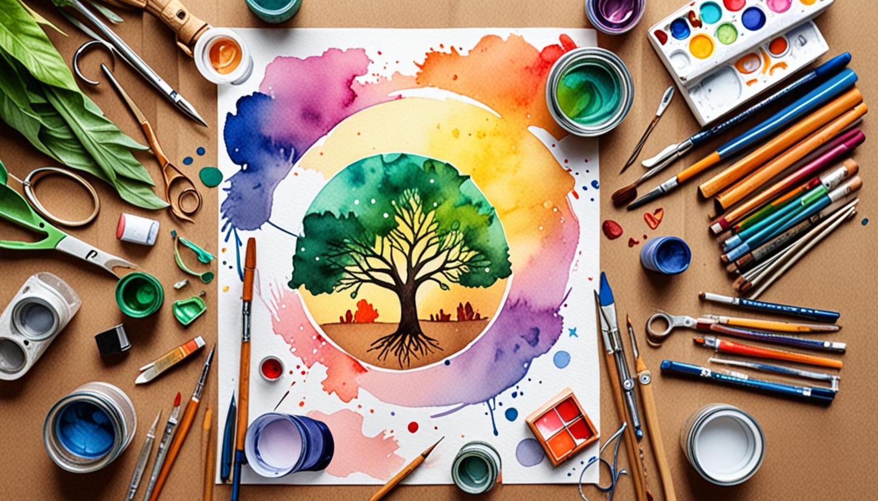 How to create sustainable craft projects using recycled materials