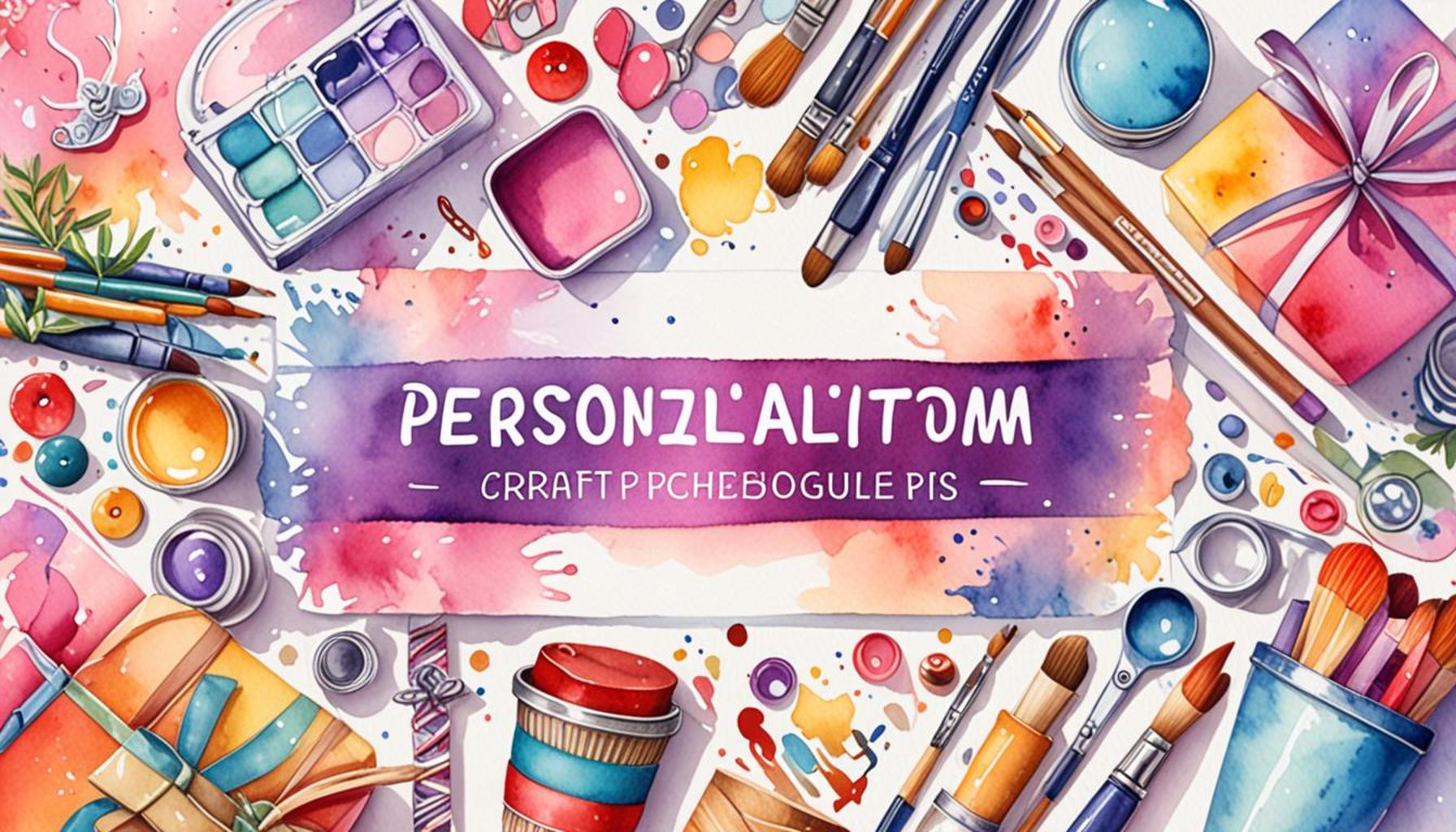 Personalization Techniques in Craft Projects for Unique Gifts