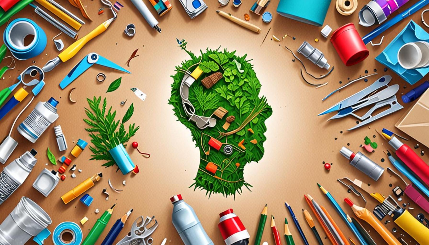 Craft Sustainable Art Projects with Recycled Materials A Guide