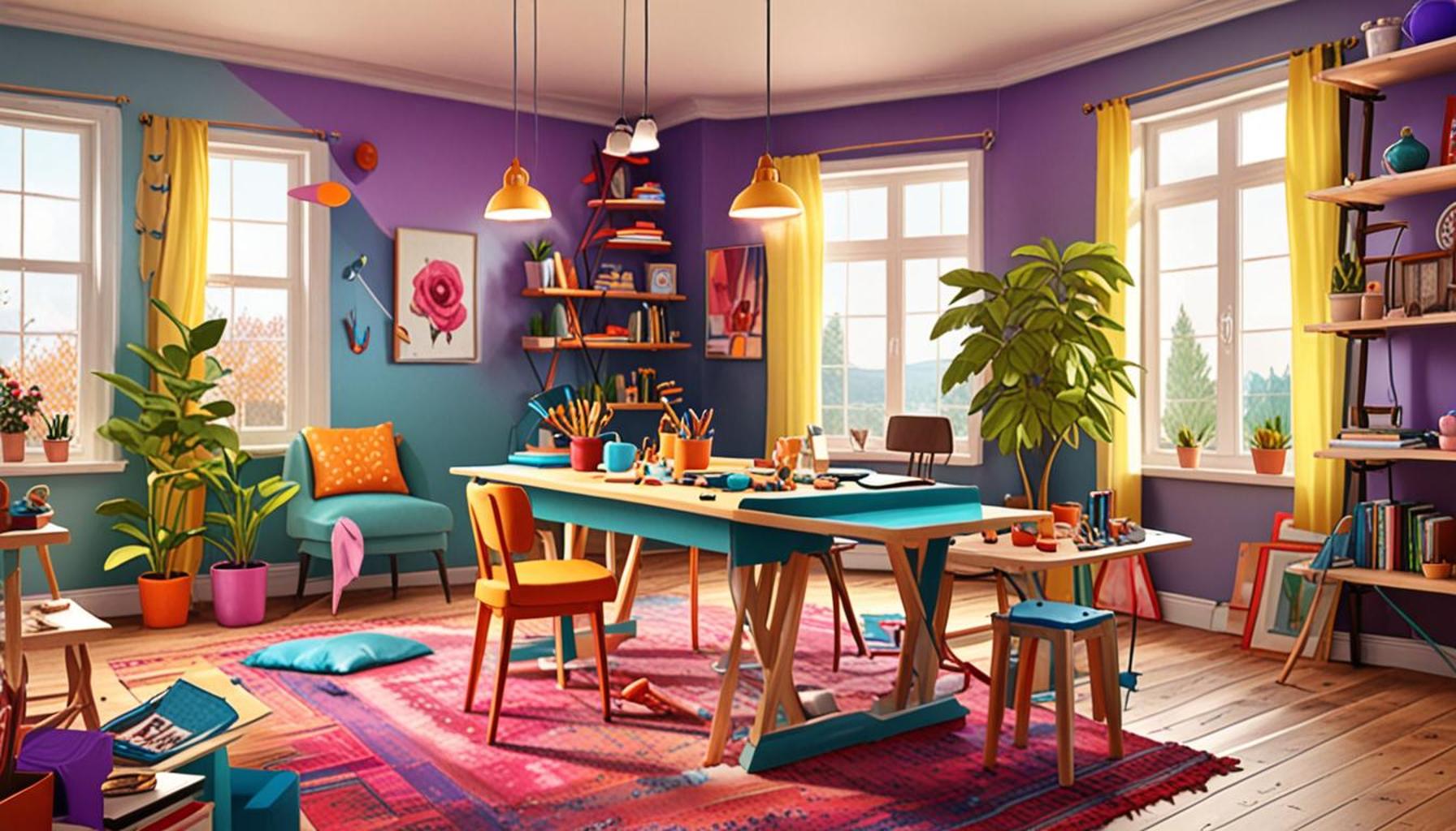 Transforming Spaces: Craft Projects for Decorating Environments with a Personal Touch