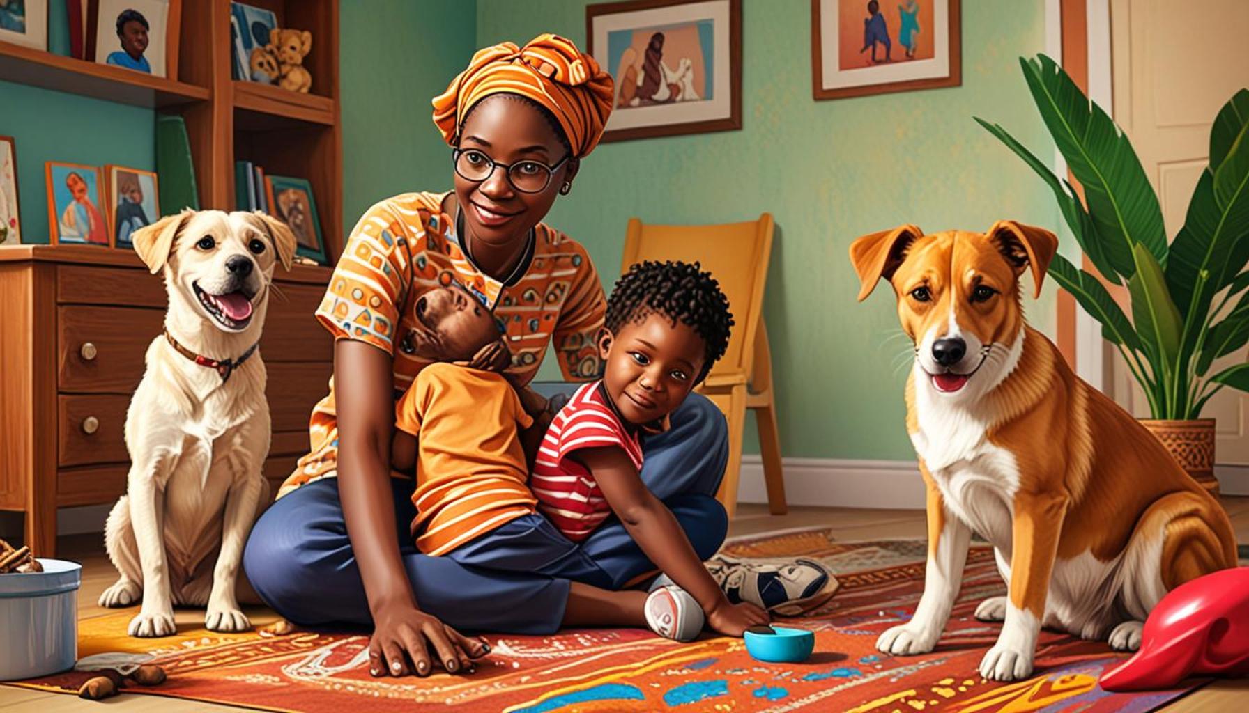 Tips for Integrating Pets into Families with Children in Nigeria